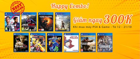 Happy Combo - Giảm đến 300k