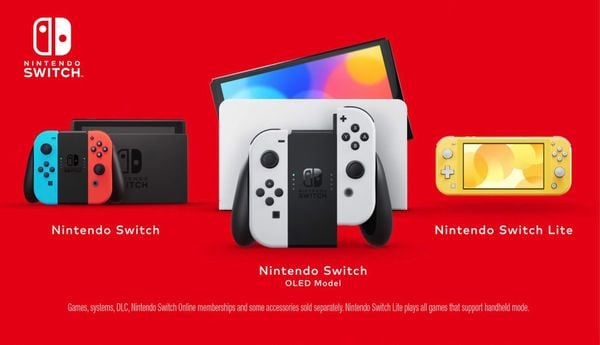 Nintendo Switch đang có 3 dòng máy chính