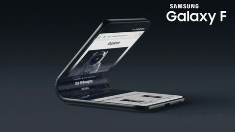 Samsung Galaxy F chiếc điện thoại màn hình gập lại được