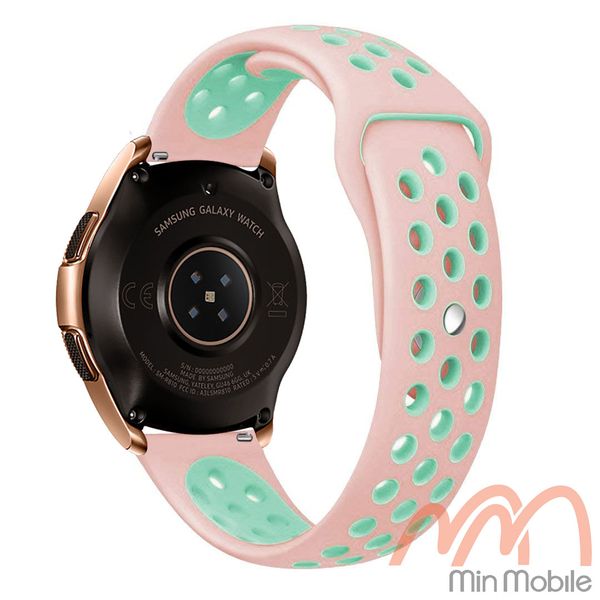 Dây cao su lỗ kiểu Apple Watch cho đồng hồ Samsung Galaxy Watch 42mm 46mm