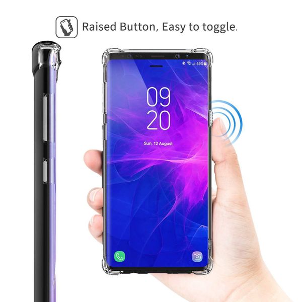 Ốp lưng trong chống sốc Samsung Note 8 Note 9 hiệu Rock 2