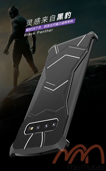Ốp lưng chống sốc Black Panther Samsung S10 hiệu R-Just