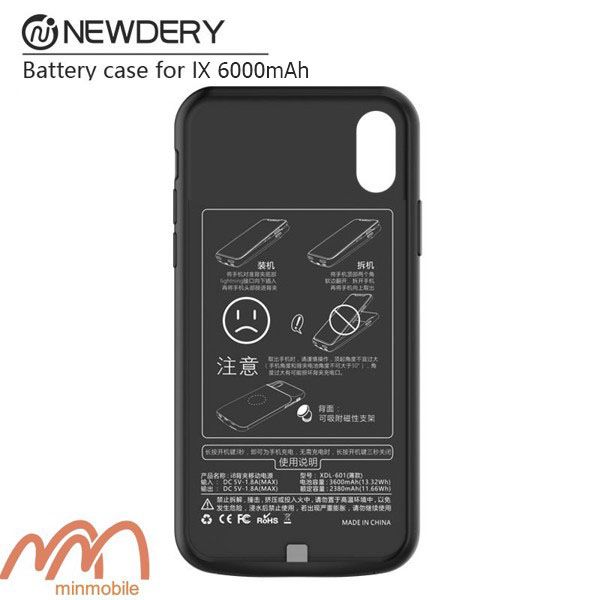 Ốp Sạc iPhone X Hiệu Newdery