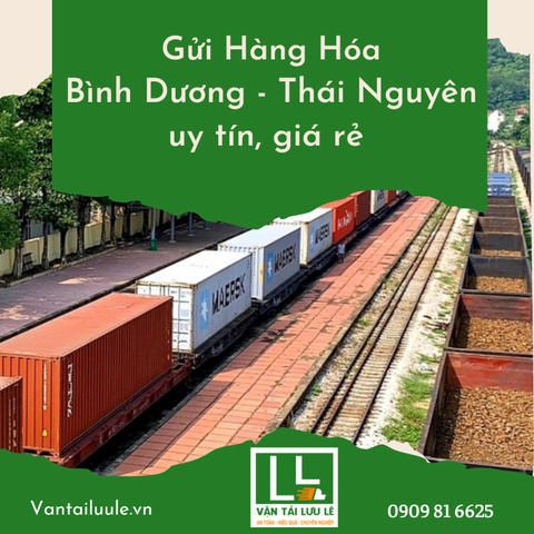 Bảng giá cước phí gửi hàng từ Bình Dương đi Thái Nguyên
