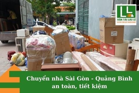 Chuyển nhà Sài Gòn - Quảng Bình an toàn, tiết kiệm