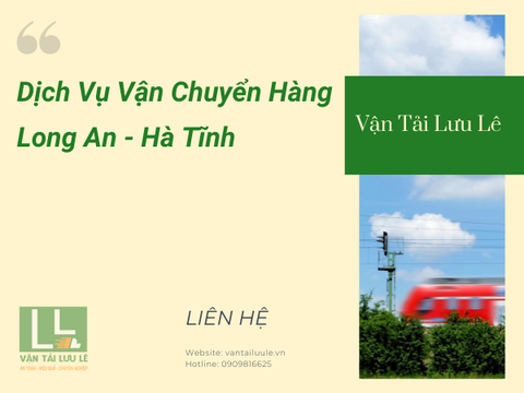 Bảng giá cước dịch vụ gửi hàng từ Long An đi Hà Tĩnh