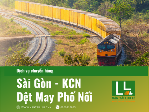 Quy trình gửi hàng Sài Gòn - KCN Dệt may Phố Nối nhanh chóng