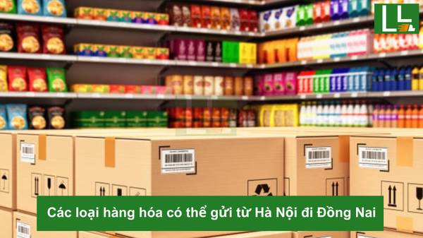 Các loại hàng hóa có thể gửi từ Hà Nội đi Đồng Nai