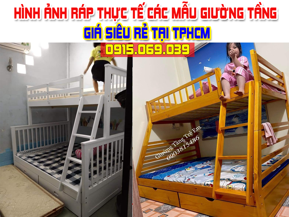 TOP các mẫu giường tầng lắp ráp thực tế mới nhất tại TPHCM – NỘI ...