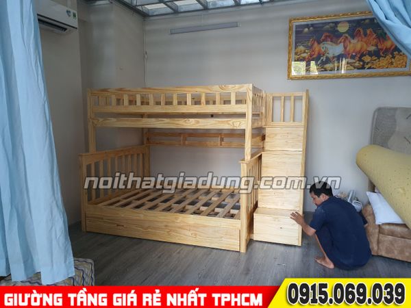 LIÊN TỤC CẬP NHẬT CÁC MẪU GIƯỜNG TẦNG RÁP TẠI NHÀ KHÁCH TPHCM THÁNG 04-2023 P1