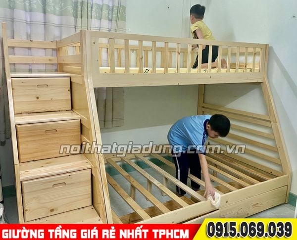 giường 2 tầng đa năng giá rẻ HOT nhất thị trường TPHCM 2022