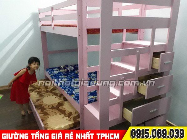 Một Số Mẫu Giường Tầng Đa Năng Giá Rẻ Nhất Tại TPHCM