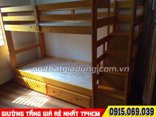 Kết cấu giường 3 tầng đa năng ACME giá rẻ kiên cố tại TPHCM