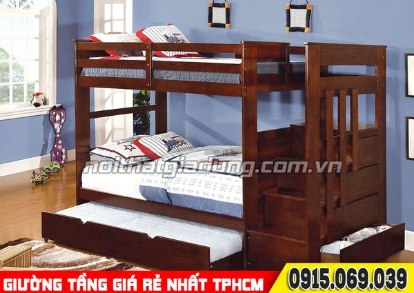 giường tầng trẻ em xuất khẩu giá rẻ nhất tphcm 2022