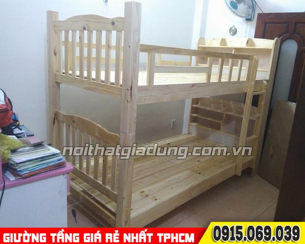 bán giường 2 tầng nhật kệ sách 1m trẻ em giá rẻ tại tphcm 2022