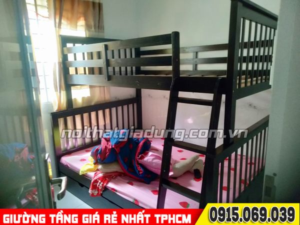 Một Số Mẫu Giường Tầng Trẻ Em Lắp Ráp Thực Tế Mới Nhất TPHCM 07-2023 P1