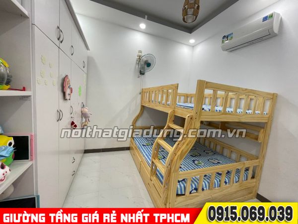 Một Số Mẫu Giường Tầng Trẻ Em Lắp Ráp Thực Tế Mới Nhất TPHCM 09-2023 P1