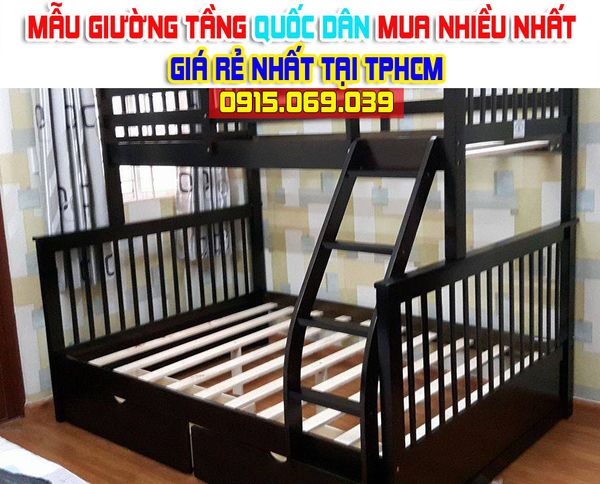 Mẫu Giường Tầng Quốc Dân Giá Rẻ Chất Lượng Mua Nhiều Nhất TPHCM