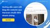 Hướng dẫn cách viết blog lên website qua Haravan chuẩn SEO nhanh chóng