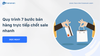 Quy trình 7 bước bán hàng trực tiếp chốt sale nhanh