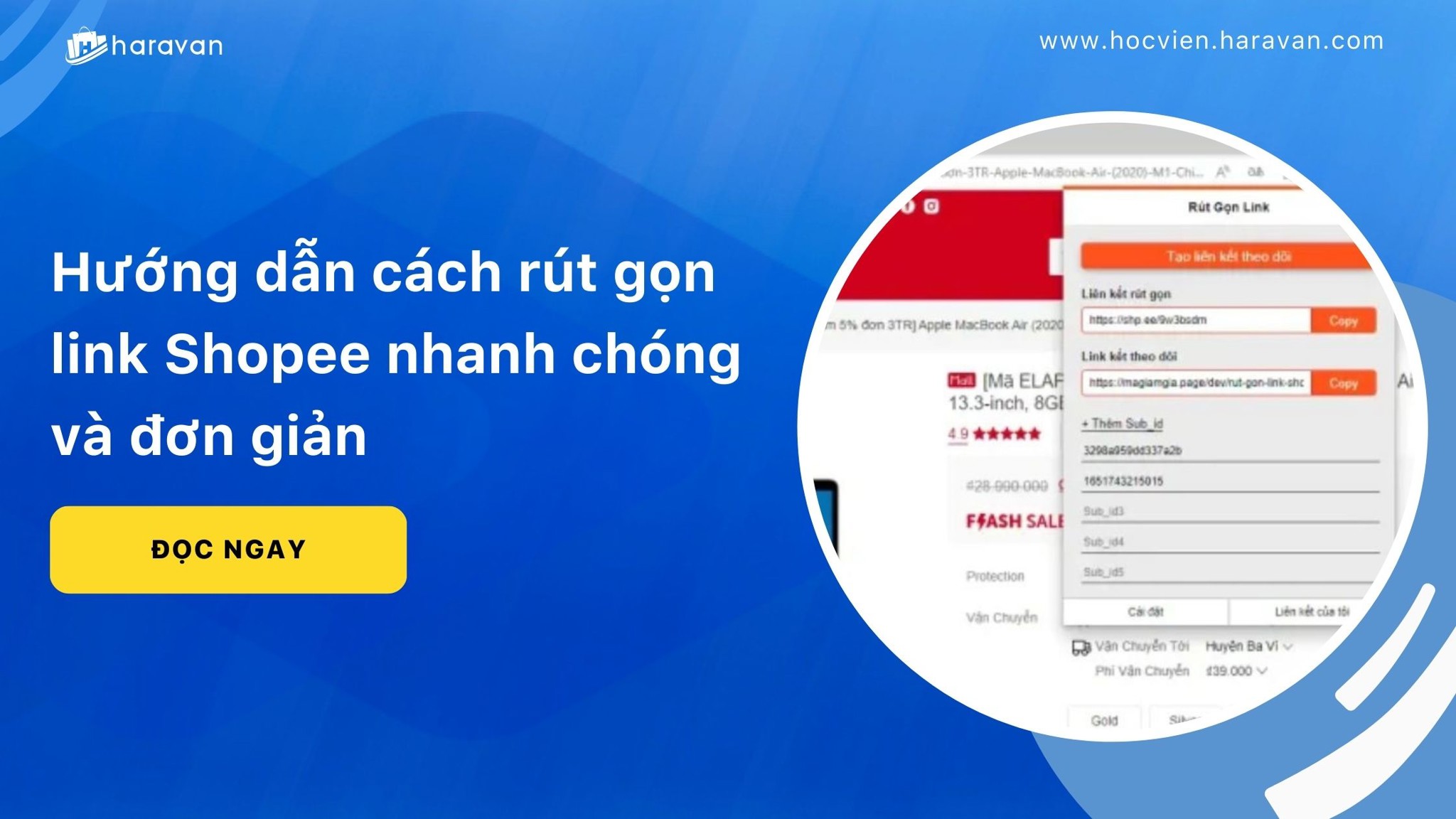 Hướng dẫn cách rút gọn link Shopee nhanh chóng và đơn giản