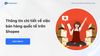 Thông tin chi tiết về việc bán hàng quốc tế trên Shopee
