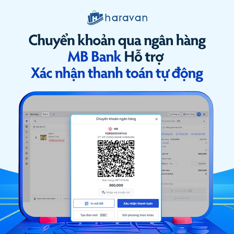 xác nhận thanh toán tự động