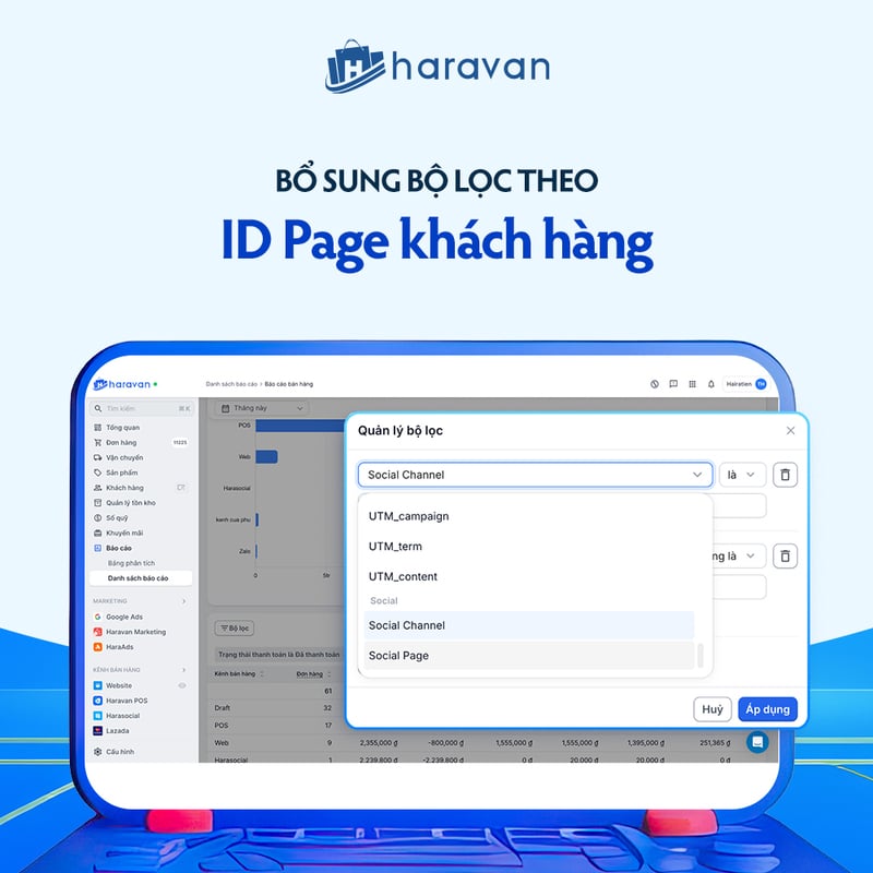 id page khách hàng