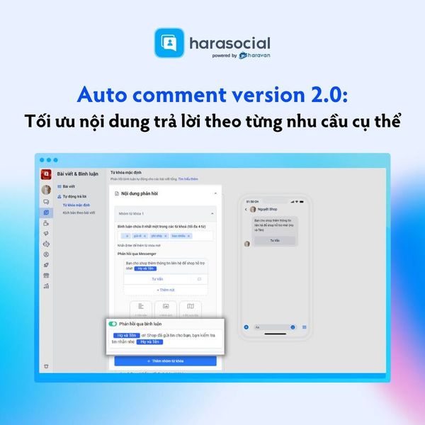 Công cụ Auto Comment