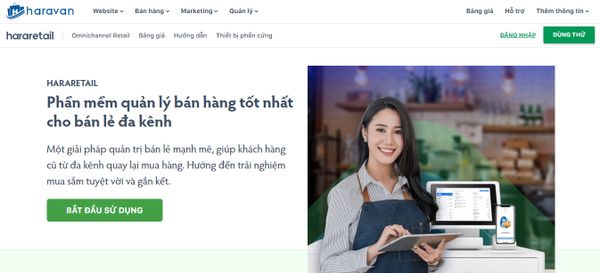 Phần mềm quản lý bán hàng Hararetail