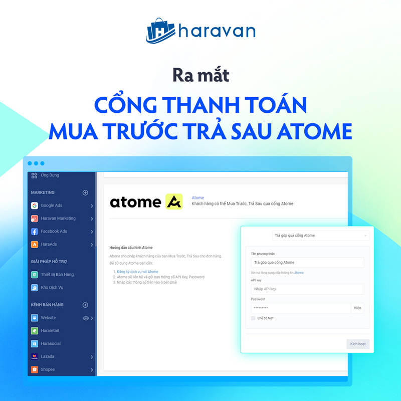 Ra mắt cổng thanh toán mua trước trả sau Atome