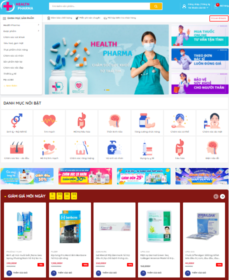 Các mẫu website bán hàng đẹp - Haravan