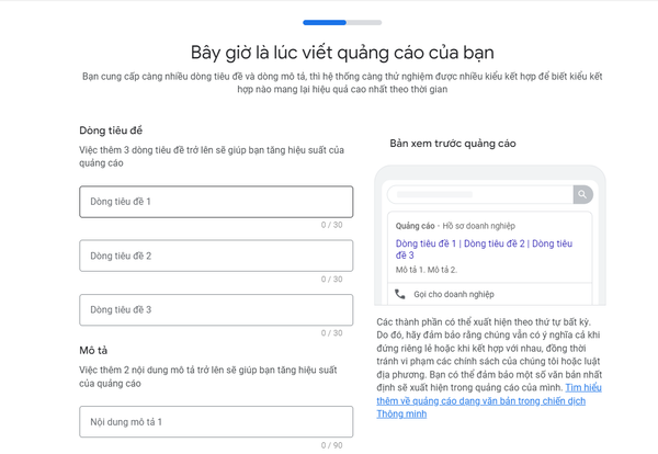 Chạy quảng cáo Google Ads - Haravan