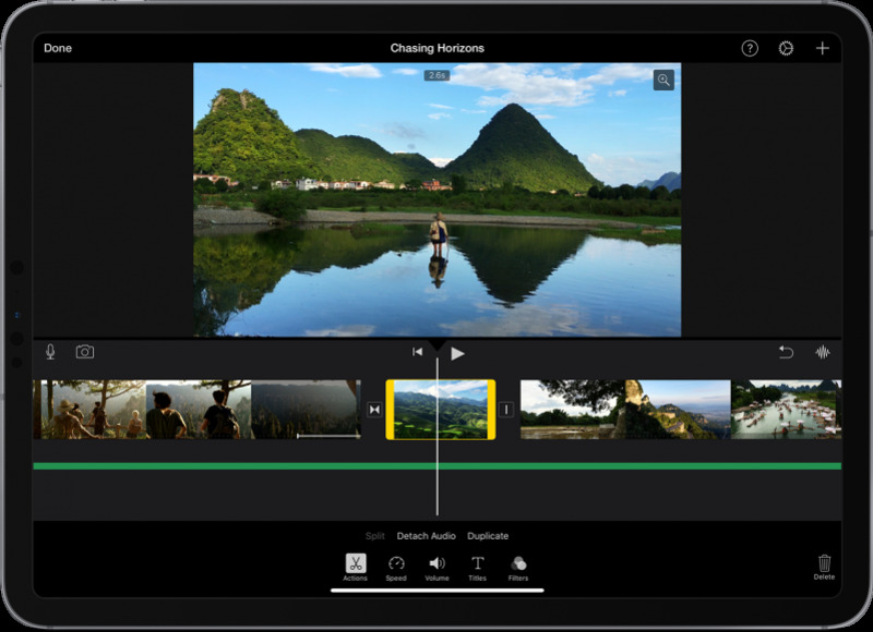 Cách chèn nhạc vào video bằng ứng dụng iMovie