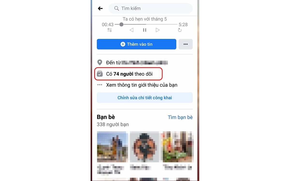 Cách hiển thị số người theo dõi trên Facebook