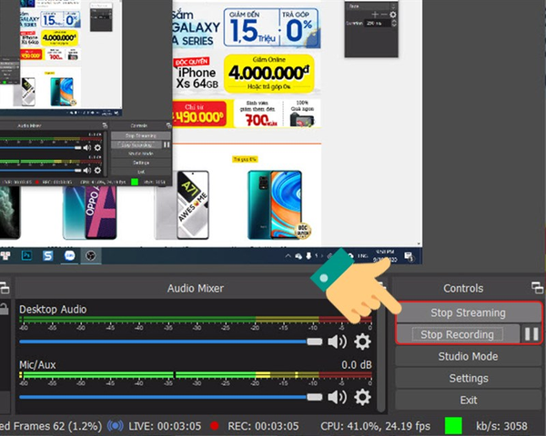 Cách live stream trên OBS - Haravan