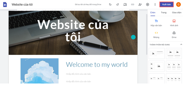 Cách tạo 1 trang web miễn phí - Haravan