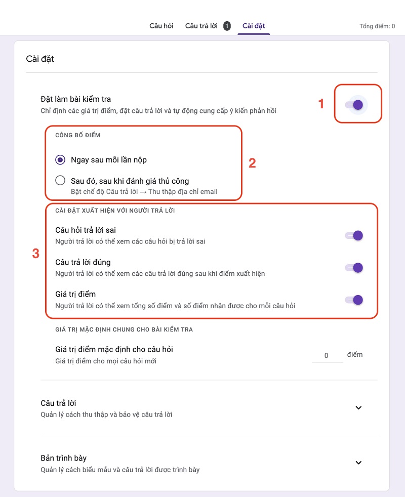 Cách tạo Google Form