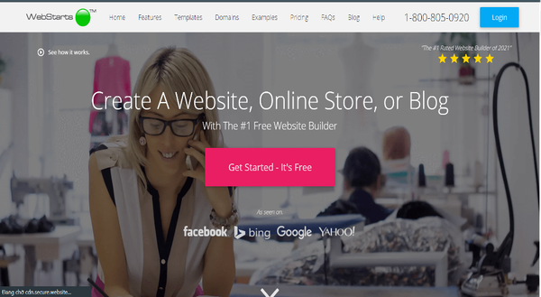 WebStarts là một trong những cách tạo website trên Google được nhiều người dùng ưu tiên