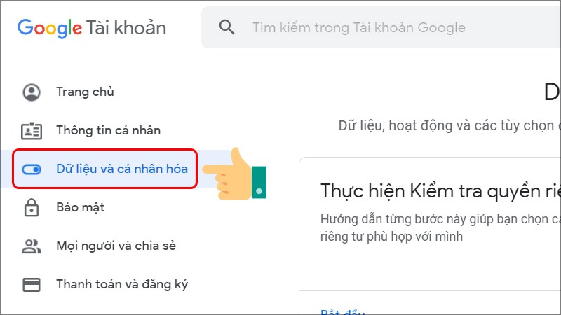 Cách xóa tài khoản Google