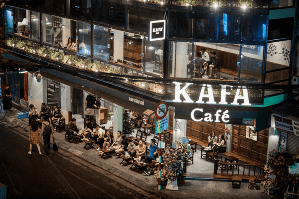 Kafa Cafe nâng tầm mô hình cà phê đường phố.