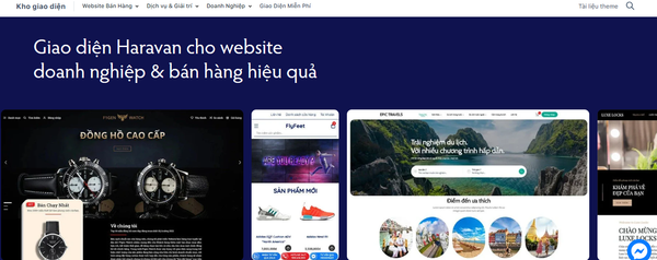 Cần mua trang web - Haravan