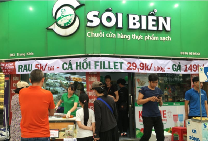 Cửa hàng hải sản Sói Biển