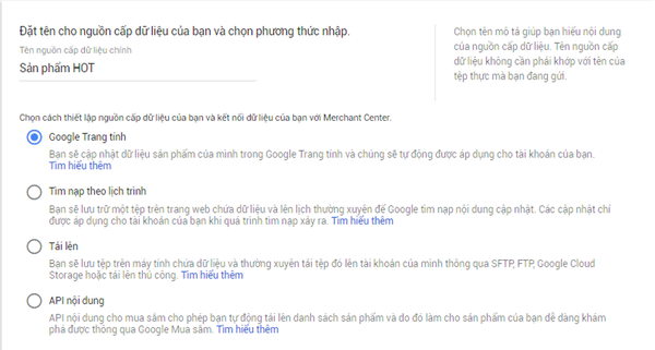 đăng ký google shopping bước 3.b