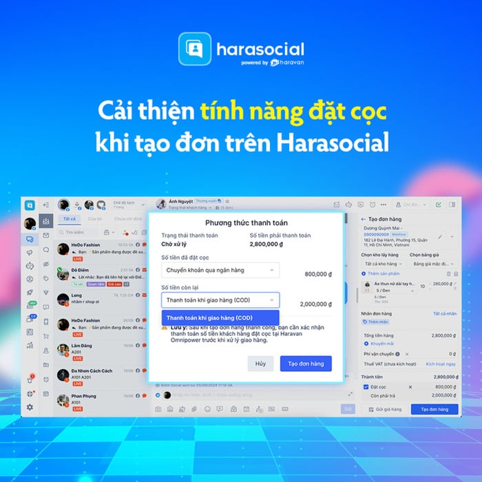 Cai-thien-tinh-nang-dat-coc-khi-tao-don-tren-Harasocial