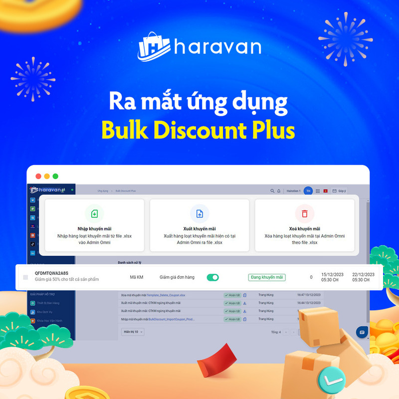 Ra mắt ứng dụng Bulk Discount Plus