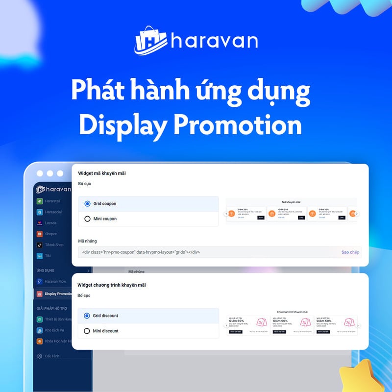 Phát hành ứng dụng Display Promotion