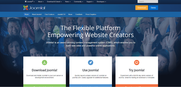 Joomla hướng dẫn cách làm trang web miễn phí với số lượng lớn template có sẵn