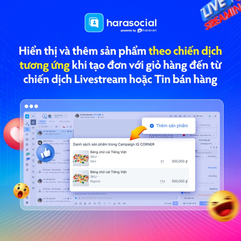 Hien-thi-va-them-san-pham-theo-chien-dich-tuong-ung-khi-tao-don-voi-gio-hang-den-tu-chien-dich-Livestream-hoac-Tin-ban-hang