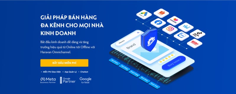 Haravan - Công ty công nghệ hàng đầu Việt Nam trong lĩnh vực cung cấp các giải pháp bán lẻ đa kênh Omnichannel
